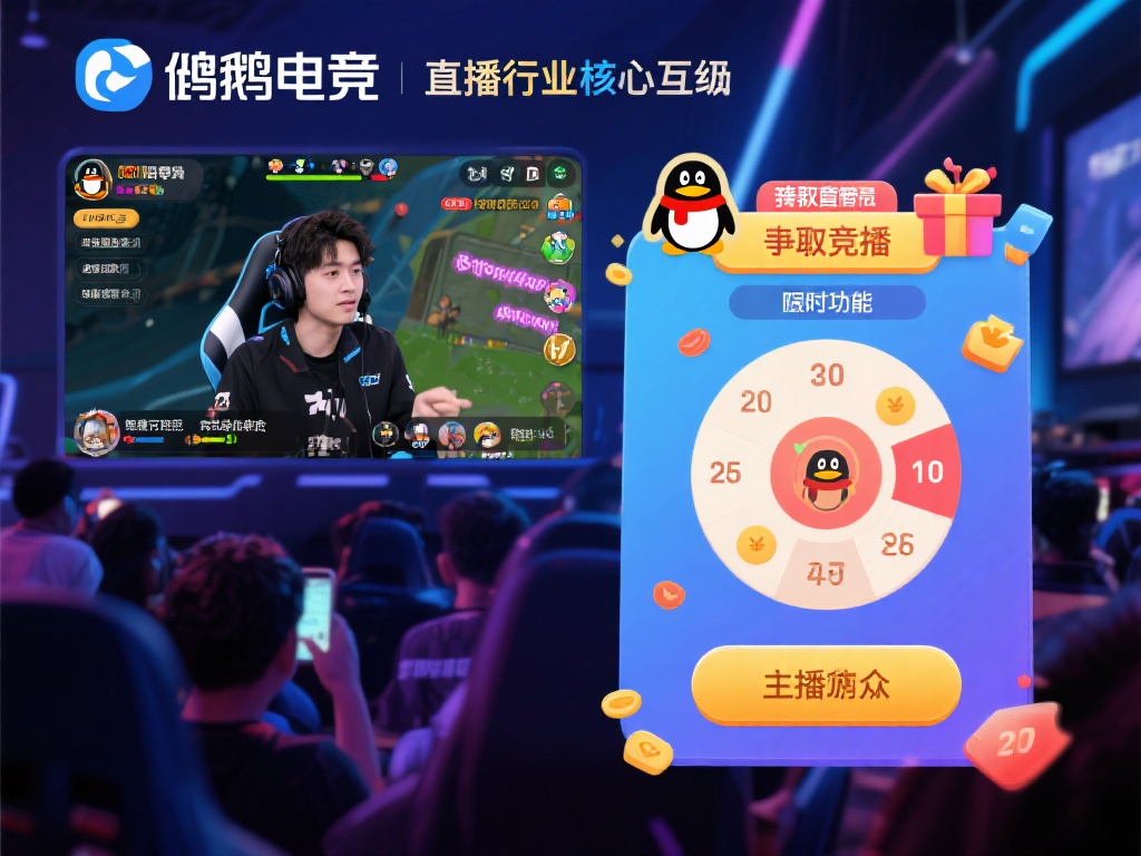 企鹅电竞主播竞猜功能上线，开启互动新体验之旅 