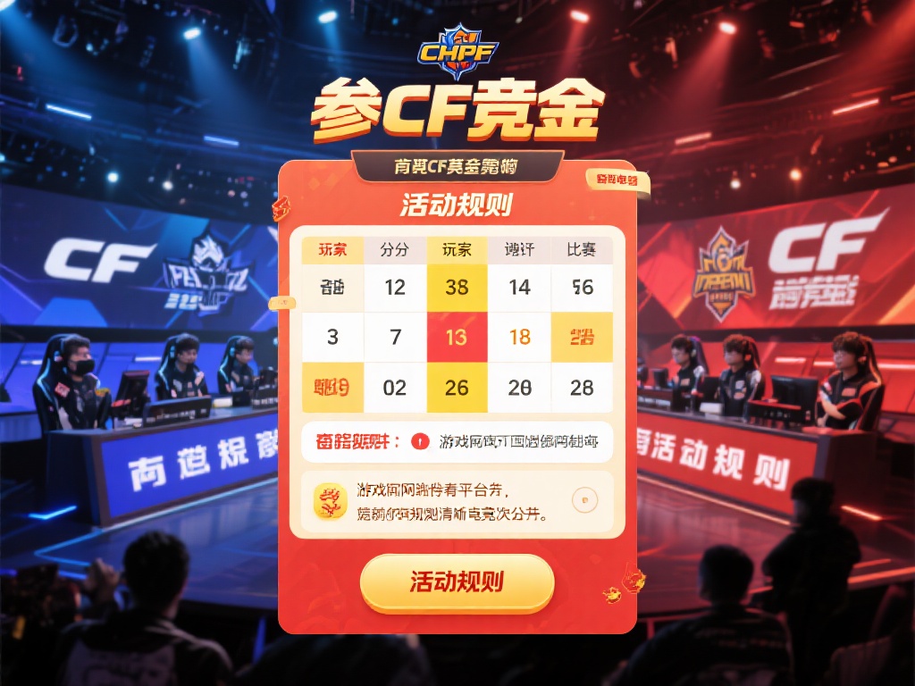 CF电竞基金竞猜攻略：参与技巧与提升中奖概率全解析！ 
