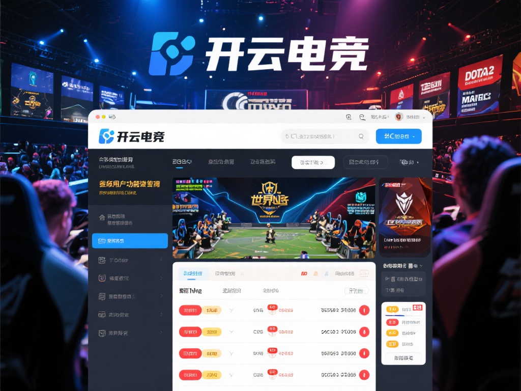 开云电竞竞猜：畅享顶级电竞赛事与刺激投注乐趣体验 