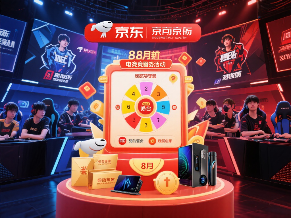 京东8月电竞竞猜活动火爆开启，豪礼大奖等你来赢！