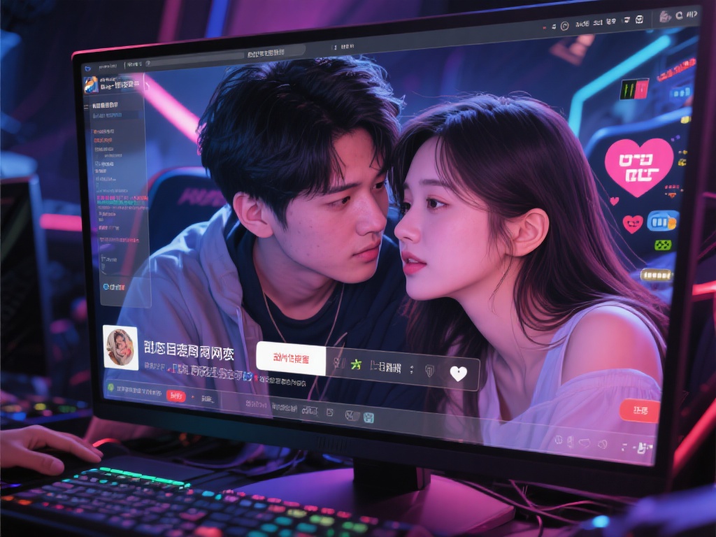 在互联网时代，网恋已经成为许多年轻人情感交流的一种