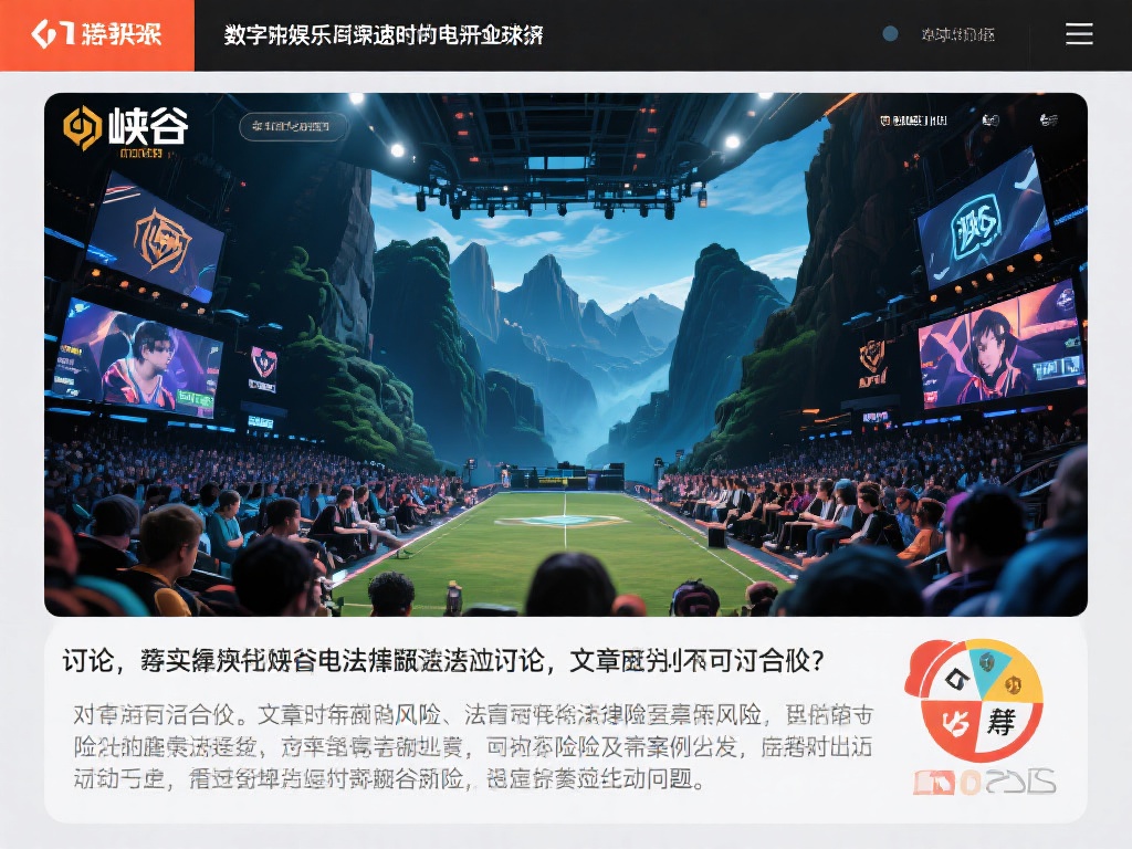 峡谷电竞竞猜是否合法?深度解析相关法律法规与潜在风险 峡谷电竞竞猜是否合法?深度解析相关法律法规与潜在风险