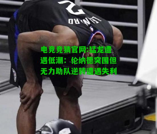 电竞竞猜官网:猛龙遭遇低潮：伦纳德突围但无力助队逆转遭遇失利