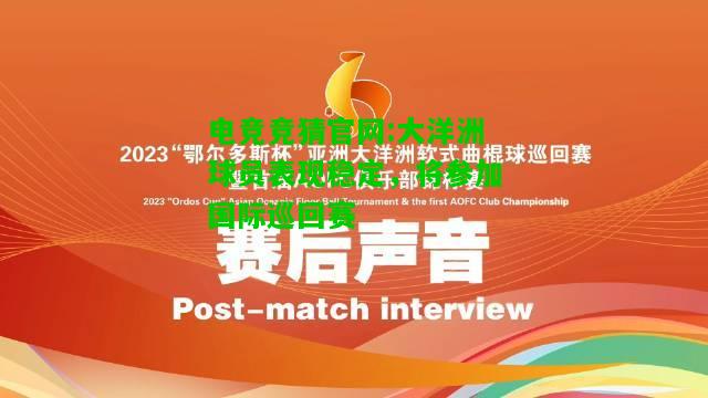 电竞竞猜官网:大洋洲球员表现稳定，将参加国际巡回赛
