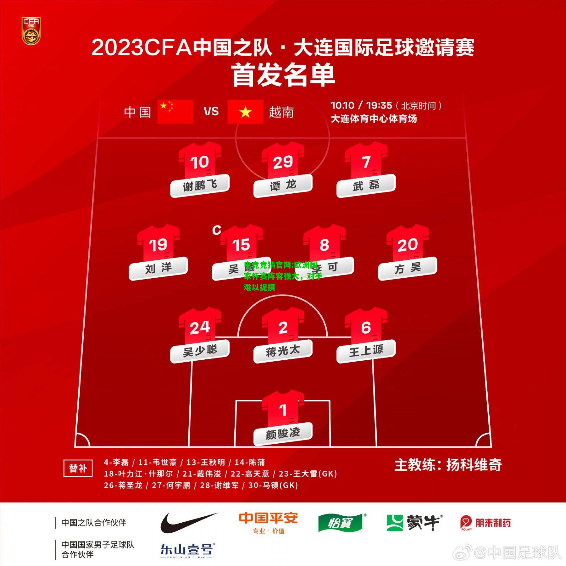 电竞竞猜官网:欧洲国家杯赛阵容强大，对手难以捉摸